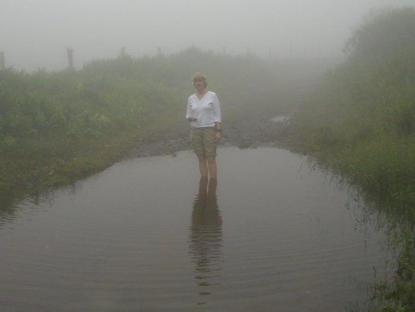 Kim Testing the Road