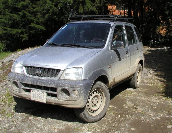 Car After Driving in Monteverde