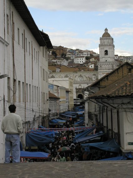 Flea Market near Plaza de San Francisco