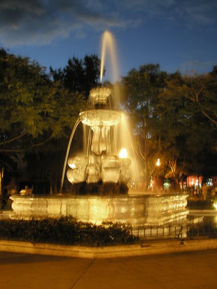 Fountain at Night