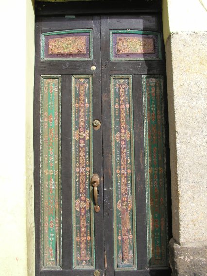 Painted Door