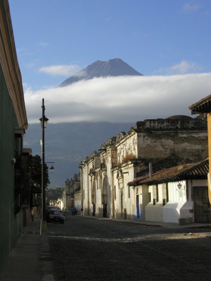 Volcano Looking Over Antigua