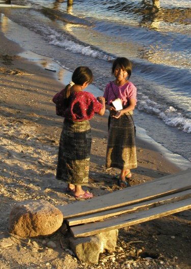 Little Girls at Docks