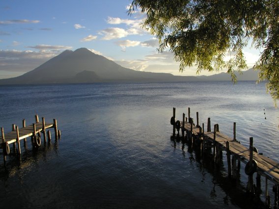 Volcano from Panajachel