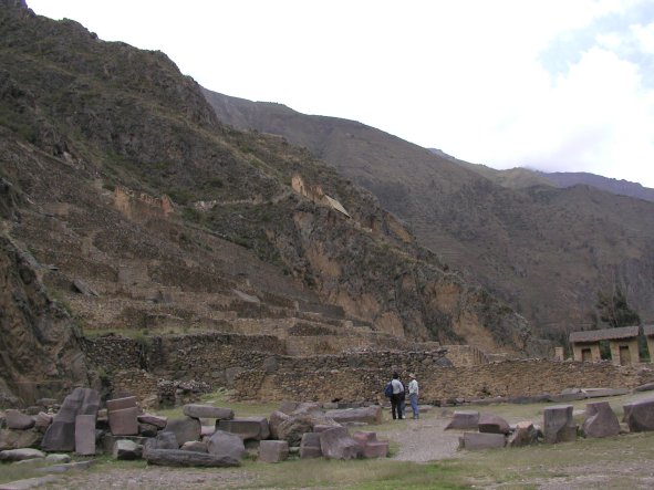 Ollantaytambo - Base and Guard House