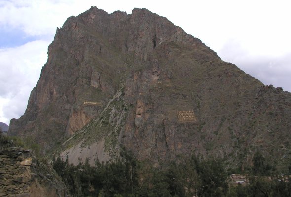 Ollantaytambo - Guard Tower and Storage