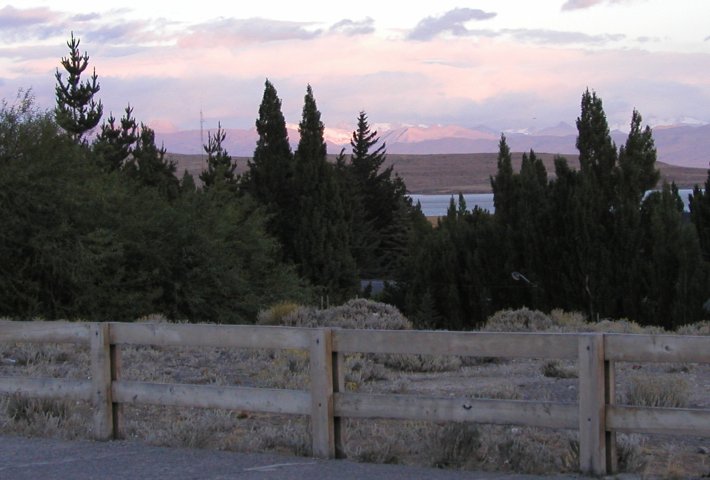 Sunrise in El Calafate