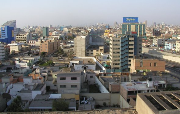 View of Lima from Hotel